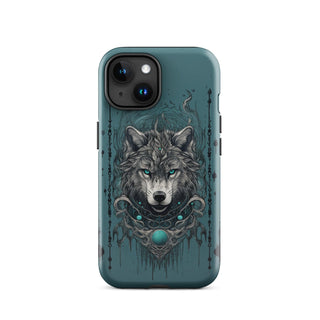 Mystic Wolf Amulet - iPhone Case