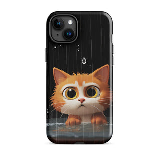 Cat in the Rain - iPhone Case