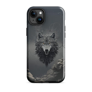 Grey Wolf Gaze - iPhone Case