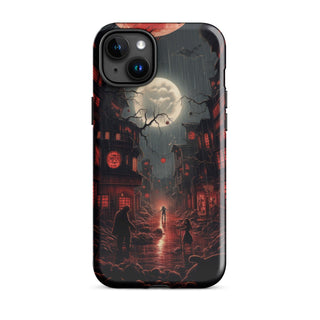 Moonlit Encounter - iPhone Case