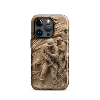 Valor in Sepia - iPhone Case