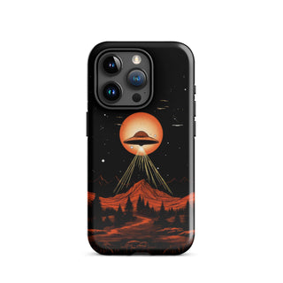 Extraterrestrial Encounter - iPhone Case