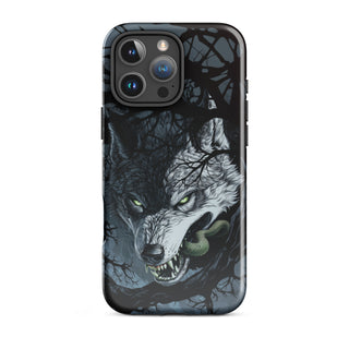 Wolf and the Serpent - iPhone Case