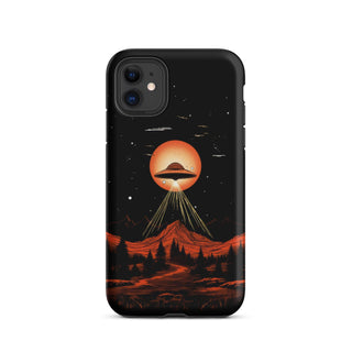 Extraterrestrial Encounter - iPhone Case