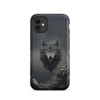 Grey Wolf Gaze - iPhone Case