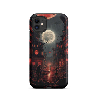 Moonlit Encounter - iPhone Case