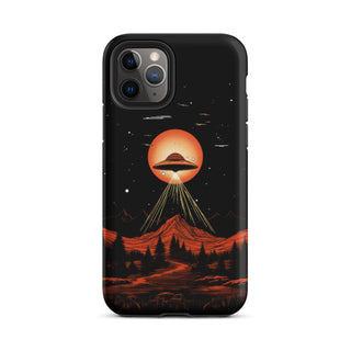 Extraterrestrial Encounter - iPhone Case