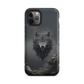 Grey Wolf Gaze - iPhone Case