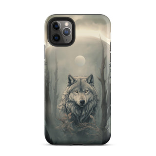 Misty Wilderness Wolf - iPhone Case