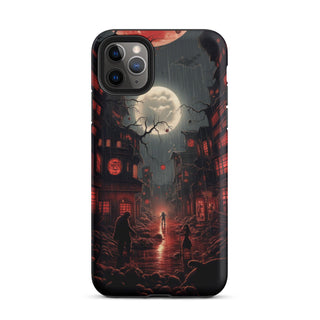 Moonlit Encounter - iPhone Case