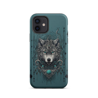 Mystic Wolf Amulet - iPhone Case