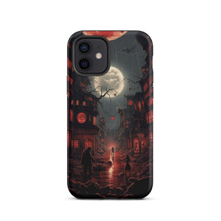 Moonlit Encounter - iPhone Case