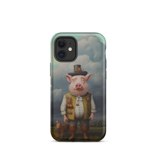 Sir Porcington's Day Out - iPhone Case