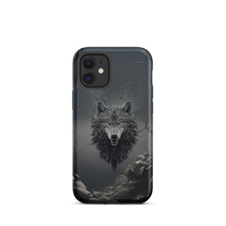 Grey Wolf Gaze - iPhone Case