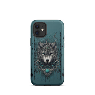 Mystic Wolf Amulet - iPhone Case