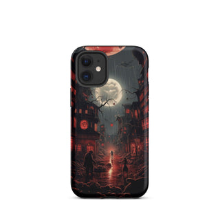 Moonlit Encounter - iPhone Case