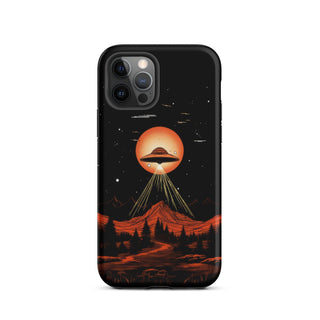 Extraterrestrial Encounter - iPhone Case