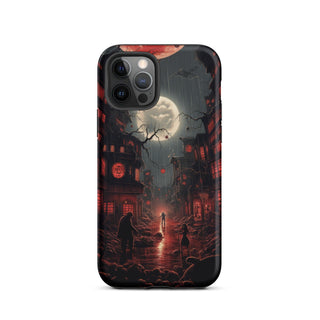 Moonlit Encounter - iPhone Case