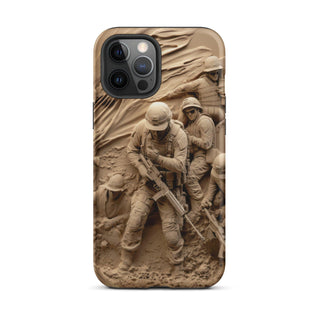 Valor in Sepia - iPhone Case