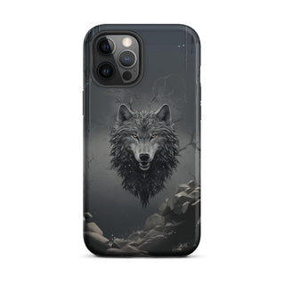 Grey Wolf Gaze - iPhone Case