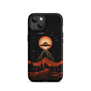 Extraterrestrial Encounter - iPhone Case