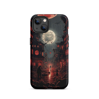 Moonlit Encounter - iPhone Case