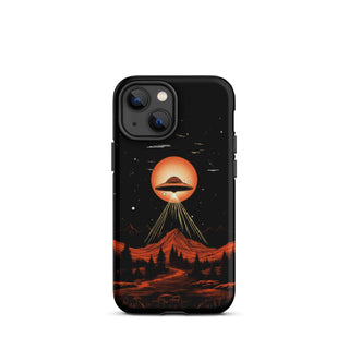 Extraterrestrial Encounter - iPhone Case