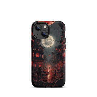 Moonlit Encounter - iPhone Case