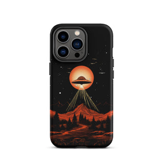 Extraterrestrial Encounter - iPhone Case