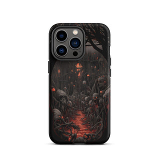 Creeping Shadows - iPhone Case