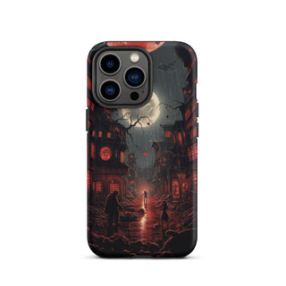 Moonlit Encounter - iPhone Case