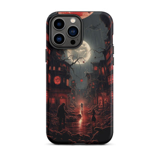 Moonlit Encounter - iPhone Case