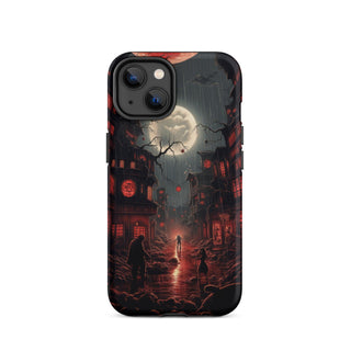 Moonlit Encounter - iPhone Case