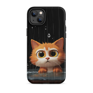 Cat in the Rain - iPhone Case