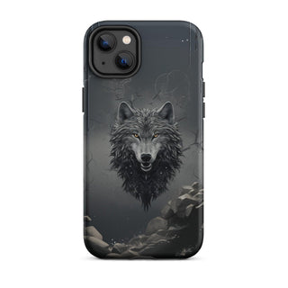 Grey Wolf Gaze - iPhone Case