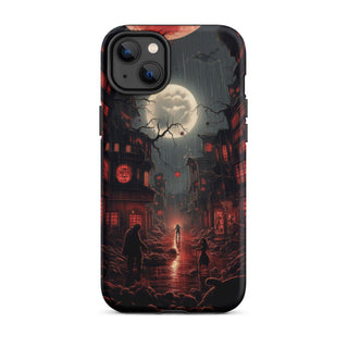 Moonlit Encounter - iPhone Case