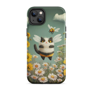 Fluttering Cat-Bee - iPhone Case