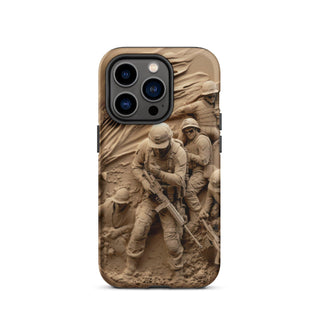 Valor in Sepia - iPhone Case