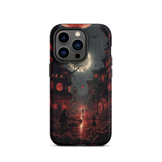 Moonlit Encounter - iPhone Case