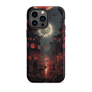 Moonlit Encounter - iPhone Case