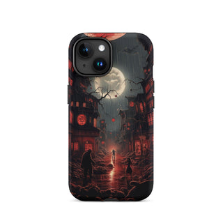 Moonlit Encounter - iPhone Case