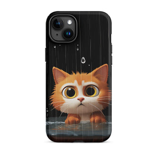 Cat in the Rain - iPhone Case