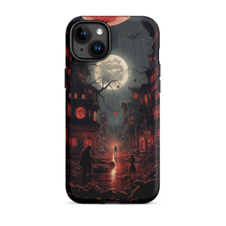 Moonlit Encounter - iPhone Case