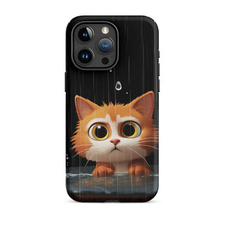 Cat in the Rain - iPhone Case