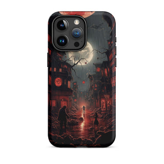 Moonlit Encounter - iPhone Case